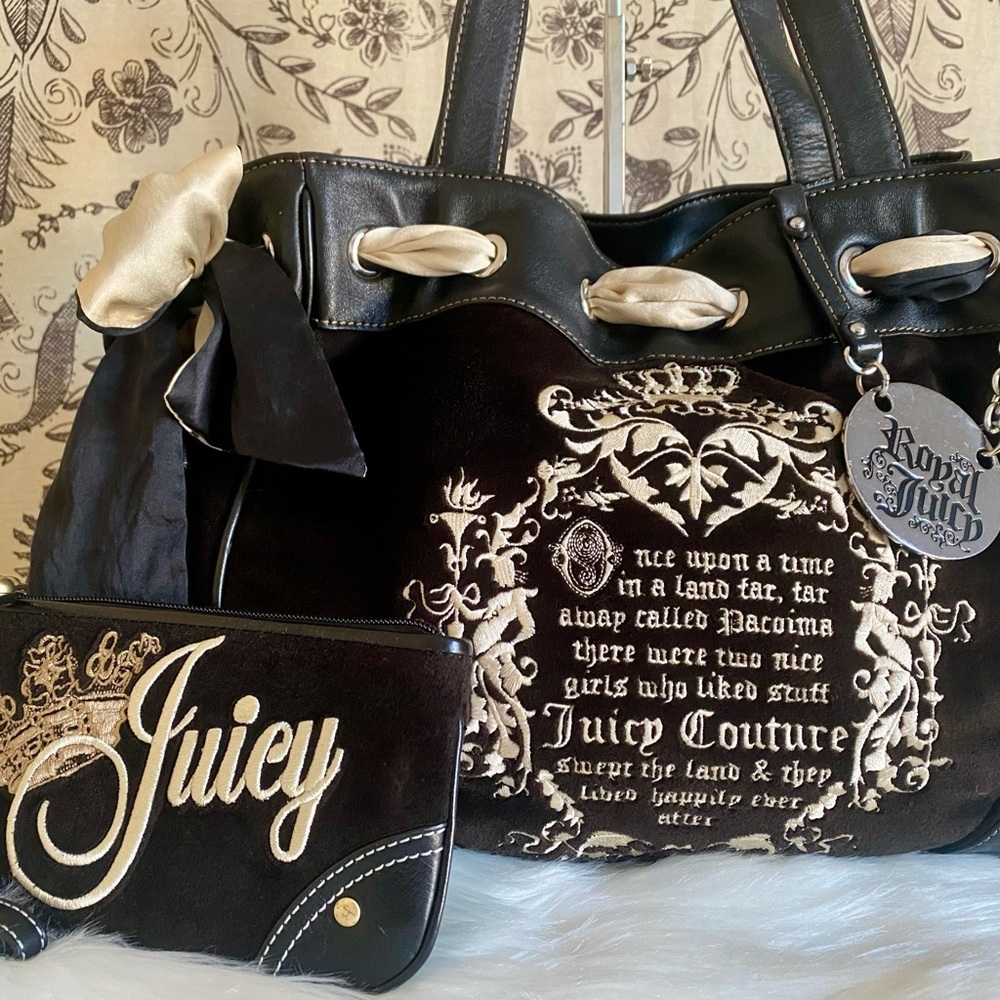 Vintage Juicy Couture Daydreamer & Wristlet